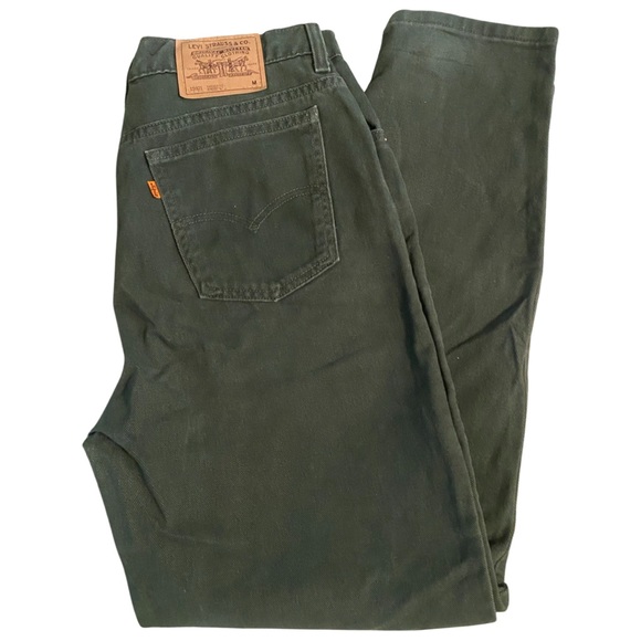 Levi's Denim - Levi’s Women’s Orange Tab Jeans Size 16 Vintage 921 80s 90s Mom High Waist Green